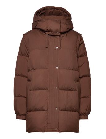 Caliste Mary Ann 2 In 1 Puffer Coat Brown IVY OAK