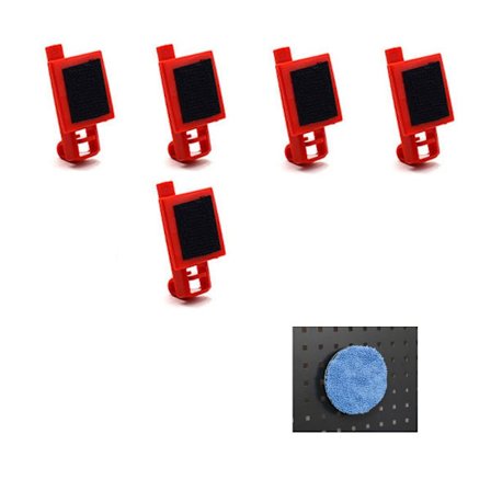 5ST Garage Pegboard Krok Pegboard Krokar Sprayflaskkrokar