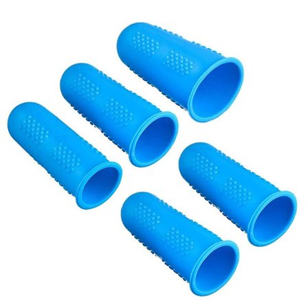 Silikoniset Sormisuojukset Sormenpääsuoja Liukumaton Lämmönkestävä Keittiöön Grillaamiseen