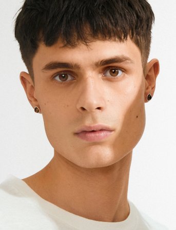 Pilgrim Sense Earrings Gold-Plated/Agate - Gold - ONE SIZE