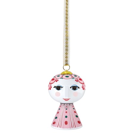 Bjørn Wiinblad Eva juledekorasjon 2025 7,5 cm, rød