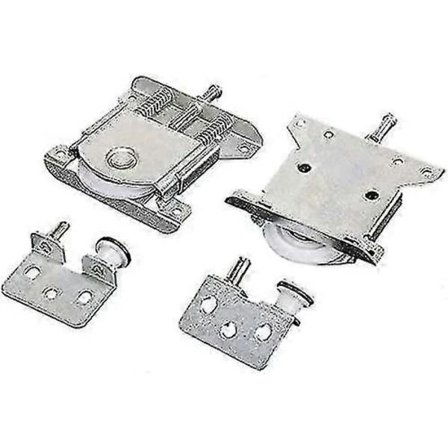 Pieces Skjutdörrsrulle för garderob, skjutdörrsdelar för garderobsdörr, hjul, rullar, garderobslöpare, hjul Skjutdörrsrulle för garderob[co]