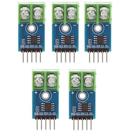 5 stk MAX6675 K-type termoelement temperatursensormodul for