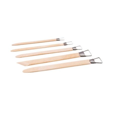 5 Delar Lera Modellering Formknivar Kit för Skålsnideri