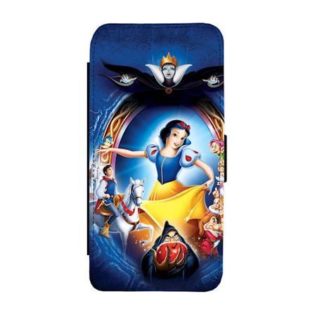 Snövit Samsung Galaxy A54 5G Flip Mobilfodral