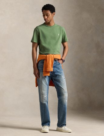 Polo Ralph Lauren 16/1 Jersey-Ssl-Tsh - Green - XL