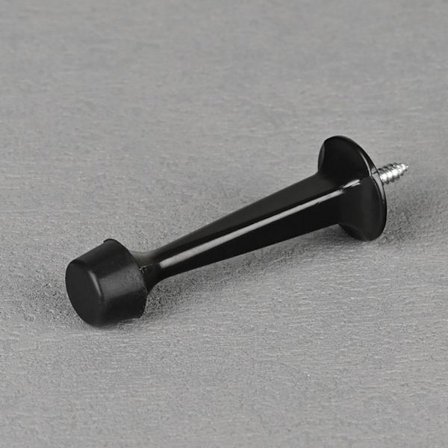 2 Stk Gummi Dørstopper Veggbeskytter SORT SORT