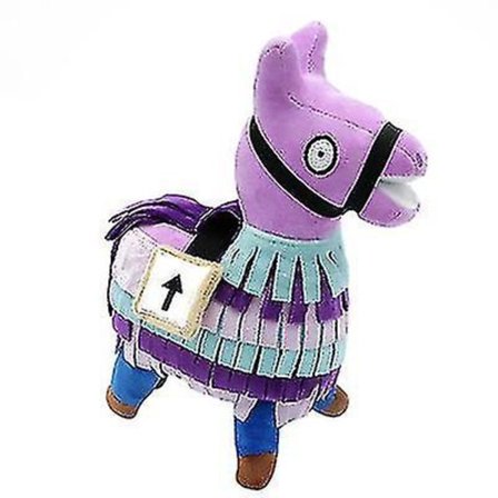 Llama Loot Pehmoinen Purppura Hevonen Peli Pelaaja Toimisto Nukke