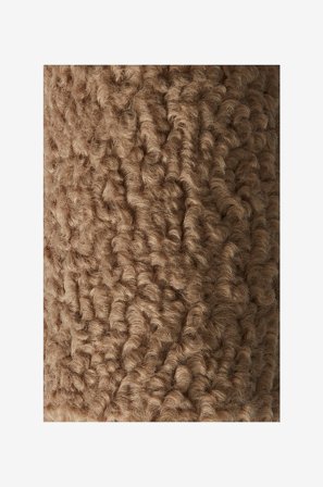 Jotex - Teddy Stoffprøve Polyester/Polyester Travertin ARIES - Kjøp Stoffprøver - Møbler hos Jotex