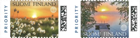 Finland - Solopgang - Postfrisk sæt 2v