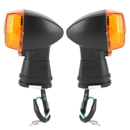 2 stk. motorsykkel blinklys gult lys passer for Kawasaki ZX900 Ninja ZX-9R