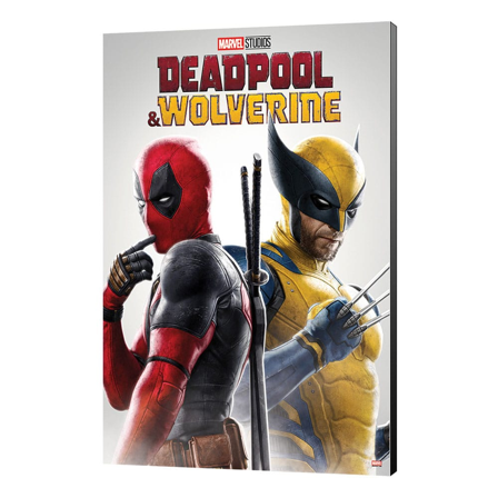 Marvel Väggdekoration Trä – Deadpool & Wolverine 02 Best Friends 35 x 50 cm
