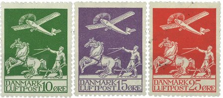 Danmark 1925 - AFA 144-146 - Postfrisk