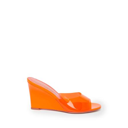 Bettina Vermillon Britney mules , Oranje , Dames , Maat: 37 EU Sleehakken