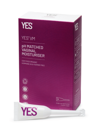 YES VM Vannbasert Vaginal Moisturiser, 6 x 5 ml