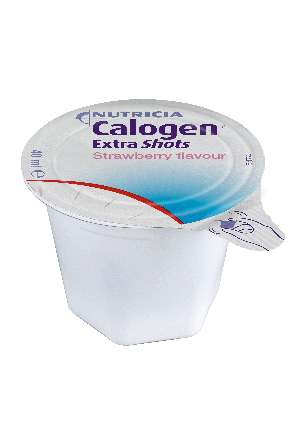 Calogen Extra Shots fettemulsjon jordbær 6x40 ml