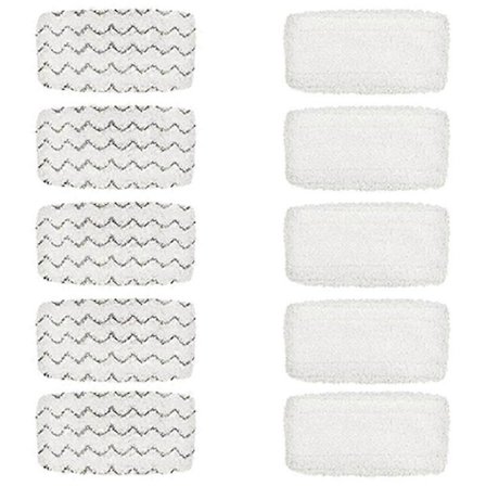 Udskiftningspuder til Bissell Symphony Pet Støvsuger og Dampmoppe 1132 1543 1652 Serien 1252 1543A 1543 [DB] Hvid