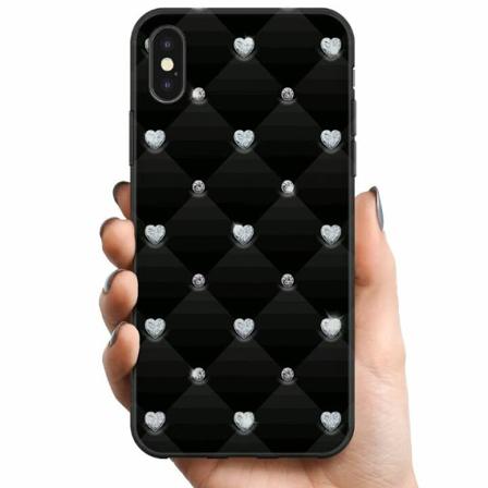 Apple Iphone X Tpu Mobilskal Bling Heart