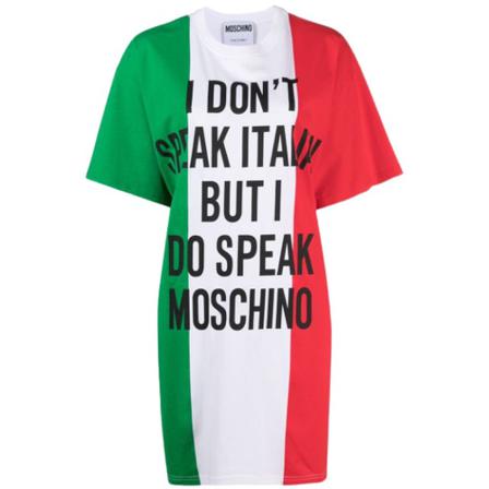 Moschino Klänning grön, Dam, Dam, Storlek: XS
