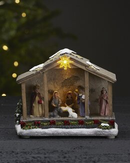 Star Trading LED Juldekoration Stallet - Jul