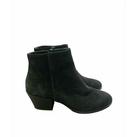 Hogan Heeled Laarzen , Zwart , Dames , Maat: 40 EU Enkellaarsjes