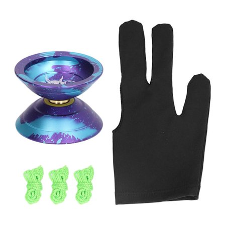 Yo Legetøj 2 Roterende Tilstande Snoretricks Dekompression Ikke-reagerende Yoyo Lejekugle til Børn Lilla