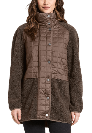 Didriksons Hazel Jacket Jackor Dam Brun 38