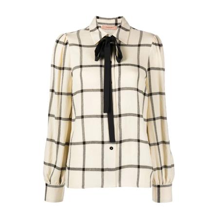 Twinset - Blusar - Vit - Dam - Storlek: S, Dam, Storlek: S