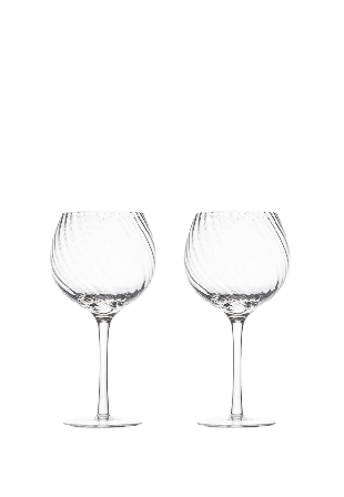 Byon Vinglas Opacity 2-Pack Transparant ø10x19cm 47cl