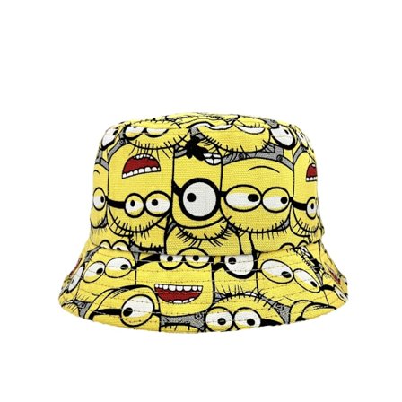 Minions Fashion Broderade Hink Hat Bomull Strand Fiskare Hattar
