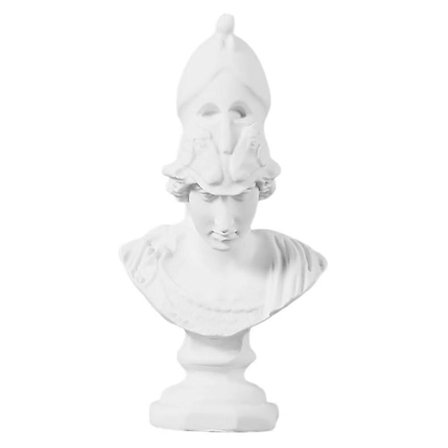 Mini Athena Gipsstatue Græsk Bust Statue Boligindretning Souvenirs Til Kunstnere Græsk Mytologi Figurine Harpiks Skulpturer