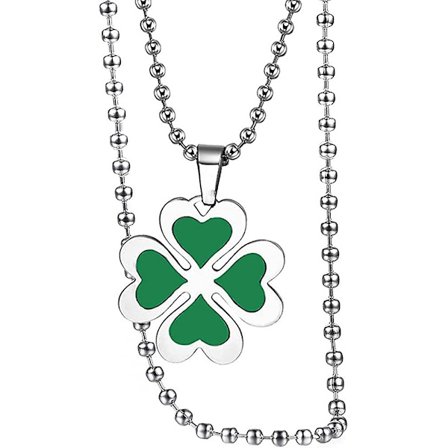 Kvinnelig Blad Metall Henger Halskjede Anime Smykke Rekvisitt Lmell