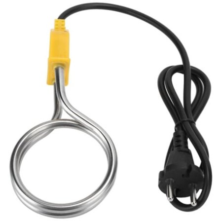 1200W Dykvarmer Rustfrit Stål Bærbar Kedel Vandvarmer til Hjem Rejse EU Stik 220-250V--.pa