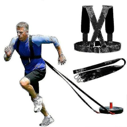 Harjoitusvyö Kelkka Valjaat Renkaanveto Köysi Kouluttaja Vastusvyö Liivi