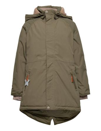 Vika Winter Jacket Outerwear Shell Clothing Shell Jacket Vihreä Mini A Ture