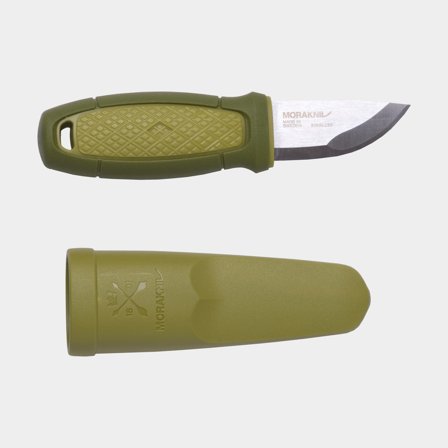 Nóż outdoorowy Morakniv Eldris (S), 145 mm, guma TPE / stal nierdzewna z recyklingu, zielony - Jachtowa