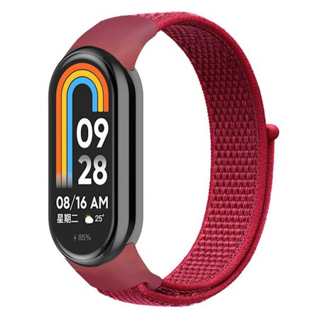 Nylonarmbånd Xiaomi Mi Band 9 Rød