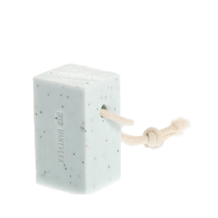 Iris hantverk Tvål Rep Badrumstillbehör Vit 8x4x4,5cm