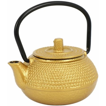 Mini japanilaistyylinen rauta Tetsubin pieni teekannu teekannu 50 ml, helppo kuljettaa