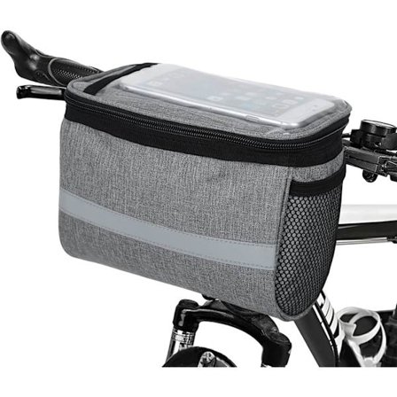 Cykelstyr Stashaske Vandtæt MTB Cykel Forreste Taske Multifunktionel Cykling Forreste Toprør Opbevaringstaske