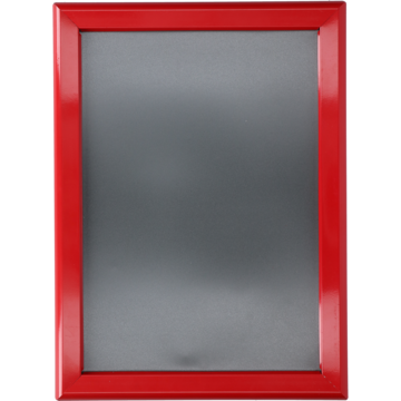 KLIKKRAMME A3 RØD ALUMINIUM