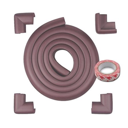 Babysäkerhet Baby Edge Corner Guards Barnsäkringsskydd 2m (6,6ft Edge Guard+4 Corner Guards)