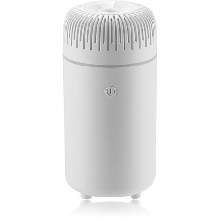 Bil Diffuser Luftfuktare, 100ml Luftfuktare, Aromaterapi Diffuser, Mini Portabel Diffuser, Med LED, för Bil Hem Kontor Sovrum, Vit