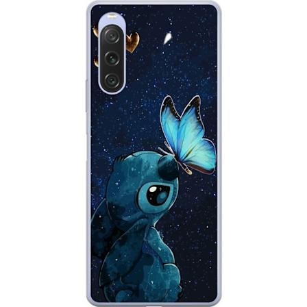 Sony Xperia 10 V L pin kyv kuori Stitch perhonen