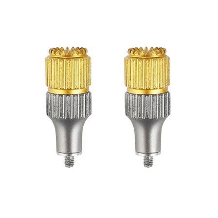 To-fargets teleskopisk joystick egnet for DJI FPV Avata1/2 fjernkontroll dronetilbehør