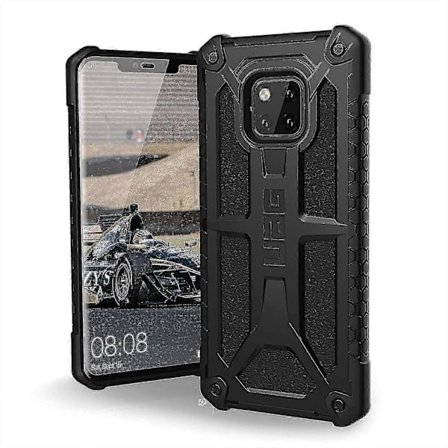 Uag Huawei Mate 20 Pro [6,39-tommers skjerm] Monarch Fjærlett Robust [svart] Militær Falltestet Telefondeksel