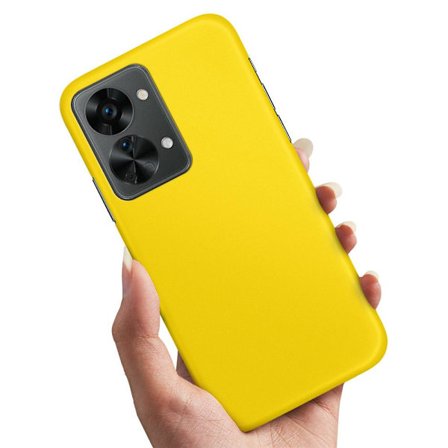 Deksel / Mobildeksel til OnePlus Nord 2T - Gul