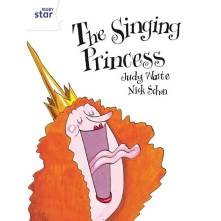 Rigby Star Guided 2 White Level: The Singing Princess Pupil Book (single) (häftad, eng)