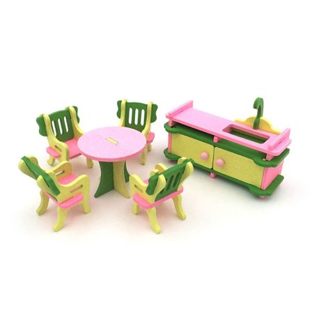 Familjeleksaksdockahus TYP D TYP D