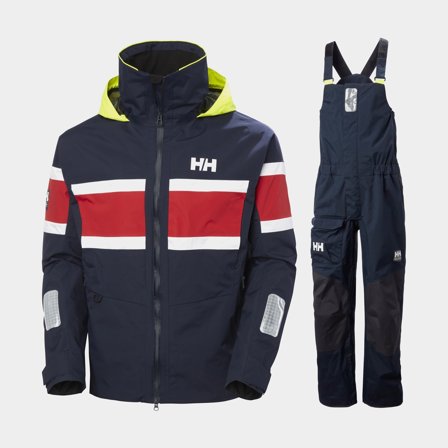 Sejlerdragt Helly Hansen Salt Original + Pier 3.0 Coastal, Navy, herre, Small